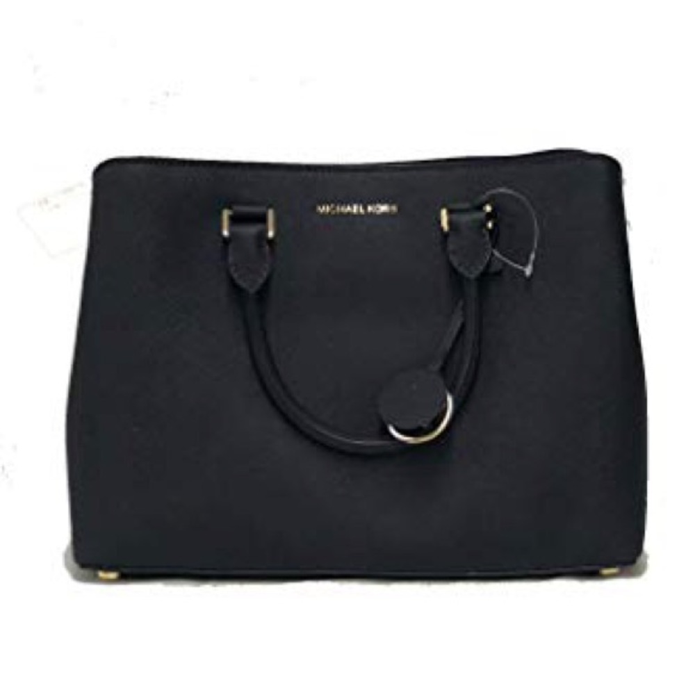 Savannah Large Saffiano Leather Satchel